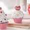 Glitzhome® Valentine's Resin Cupcakes Table Decor Set